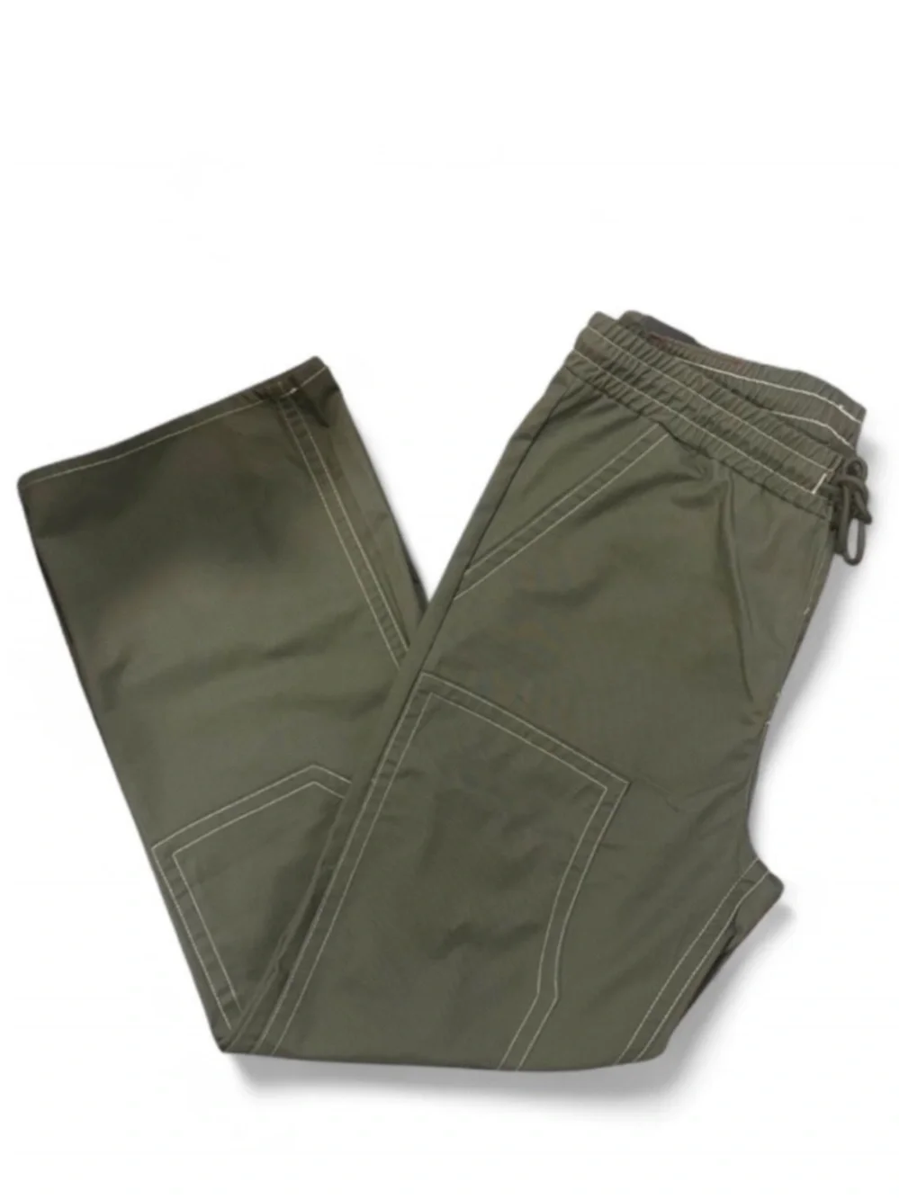 Y2K True Religion Baggy Wide Leg Double Knee Cargo Pants Size W36 x L32 (NWT)